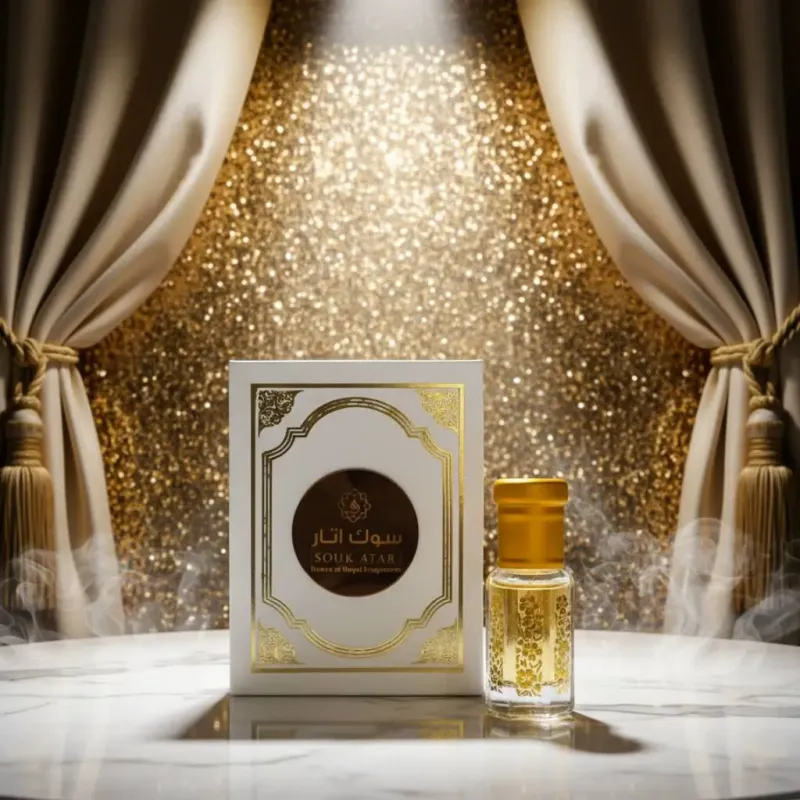 Chastity Inspired Attar – Fresh Citrus Floral Non-Alcoholic Roll On Perfume Oil for Men & Women | Souk Attar